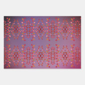 プラムマスタード金ゴールドシート包装紙 ラッピングペーパーシート (正面)