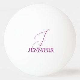 プラムモノグラムの 卓球ボール