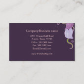 プラムモーニンググローリーインテリアデザイン 名刺 (裏面)