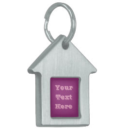 プラムワインパープル春シーズン無地のカラー ペットネームタグ