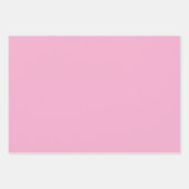 プラムワインパープル春シーズン無地のカラー ラッピングペーパーシート (正面3)