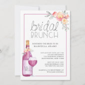 プラムワインブライダルブランチ 招待状 (正面)