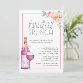 プラムワインブライダルブランチ 招待状 (スタンド正面)