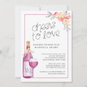 プラムワインブライダルブランチ 招待状 (正面)