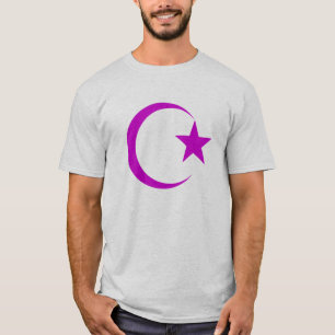 プラム三日月及びStar.png Tシャツ