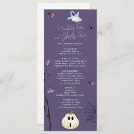 プラム不気味かぼちゃスパイダー秋幽霊ハロウィーン メニュー