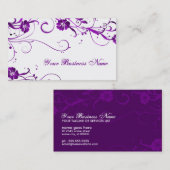 プラム優雅 名刺 (正面/裏面)