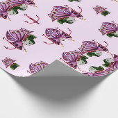 プラム妖精ラッピング紙 ラッピングペーパー (角)