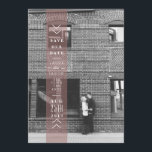 プラム日付バナーの保存 |オーバーレイ写真 セーブザデート<br><div class="desc">再定義されたデザイン</div>