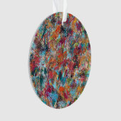 プラム熱狂するアクリルオーナメント オーナメント (正面)