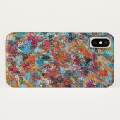 プラム熱狂するiPhoneケース Case-Mate iPhoneケース (裏面(横))