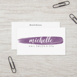 プラム爪、 ネイルポーランドブラシサロンマニキュアソーシャルメディア 名刺