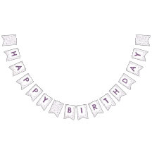 プラム紙吹雪水彩ドット文房旗