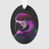 プラム素晴らしグローパロット オーナメント (裏面)