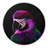 プラム素晴らしグローパロット セラミックノブ (正面)