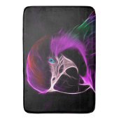 プラム素晴らしグローパロット バスマット (正面縦)