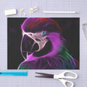 プラム素晴らしグローパロット 薄葉紙 (クラフト)