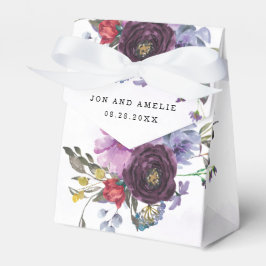 プラム紫外素朴植物牡丹結婚の フェイバーボックス