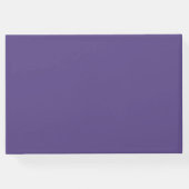 プラム結婚の ゲストブック (裏面)