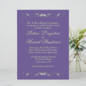 プラム結婚の 招待状 (スタンド正面)