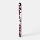 プラム開花グレース iPhone 16ケース (左側面)