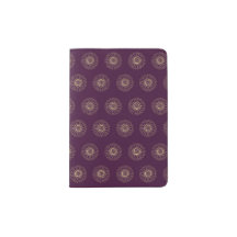 プラム | ゴールデン ジニア フラワーメダリオン