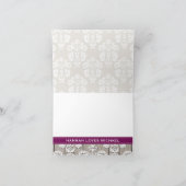 プラム ハイドレンジア モノグラム メイソンジャー 感謝 (内部)