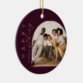 プラム・ハッピー・オールデイト セラミックオーナメント (右)