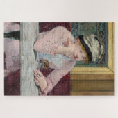 『プラム·バイ·マネ·印象派絵画』 ジグソーパズル (横)