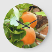 プラム ラージ壁時計 (正面)