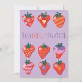 プラム 私はバリー フォンド オブ ユー バレンタイン シーズンカード