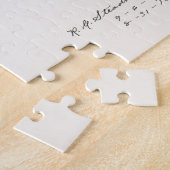 プラム(Prunus Domestica)果実水色絵画の ジグソーパズル (側面)