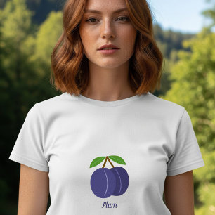 プラム Tシャツ