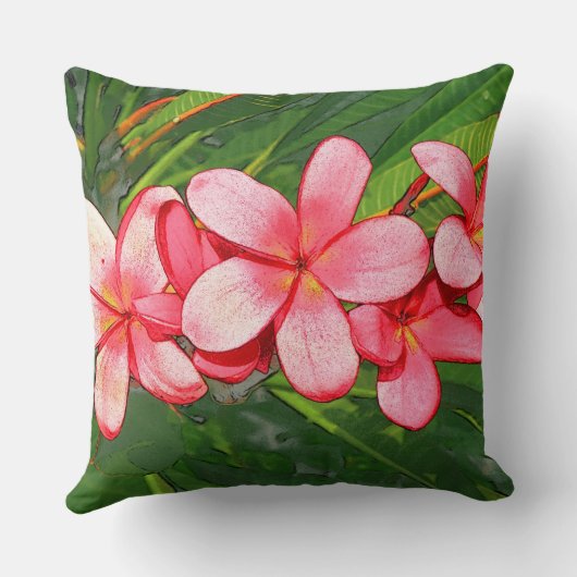 プラメリア クッション (裏面)