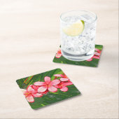 プラメリア スクエアペーパーコースター (インサイチュ)