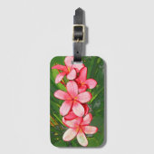 プラメリア ラゲッジタグ (正面縦)