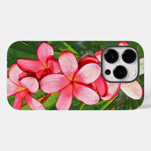 プラメリア Case-Mate iPhoneケース (裏面 (横))