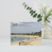 プラヤエンアグアディラプエルトリコ ポストカード (スタンド正面)