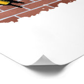 プラヤグラフィティデザイン ポスター (角)