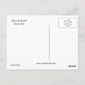 プラヤデハティロ ポストカード (裏面)