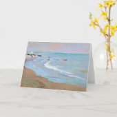 プラヤデバレンシア | ホアキン・ソロラ カード (黄色い花)