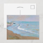 プラヤデバレンシア | ホアキン・ソロラ ポストカード (正面/裏面)