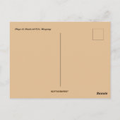 プラヤデプンタデルエステウルグアイ ポストカード (裏面)