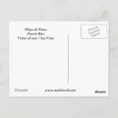 プラヤデポンセ ポストカード (裏面)