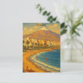 プラヤデラスアメリカステネリフェヴィンテージトラベル ポストカード (スタンド正面)