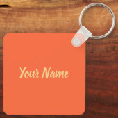 プラヤデルカルメンメキシコレトロカクテルヴィンテージ キーホルダー (裏面)