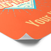 プラヤデルカルメンメキシコレトロカクテルヴィンテージ ポスター (角)