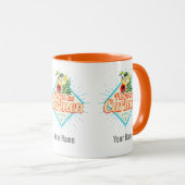 プラヤデルカルメンメキシコレトロカクテルヴィンテージ マグカップ (正面右)