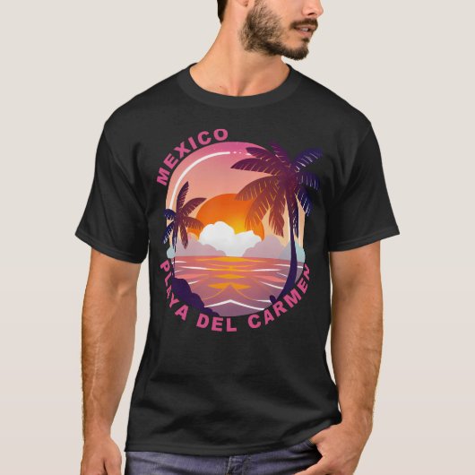 プラヤデルカルメンメキシコ Tシャツ (正面)