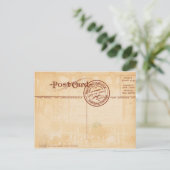 プラヤデルレイポストオフィスダブルヴィンテージ ポストカード (スタンド正面)